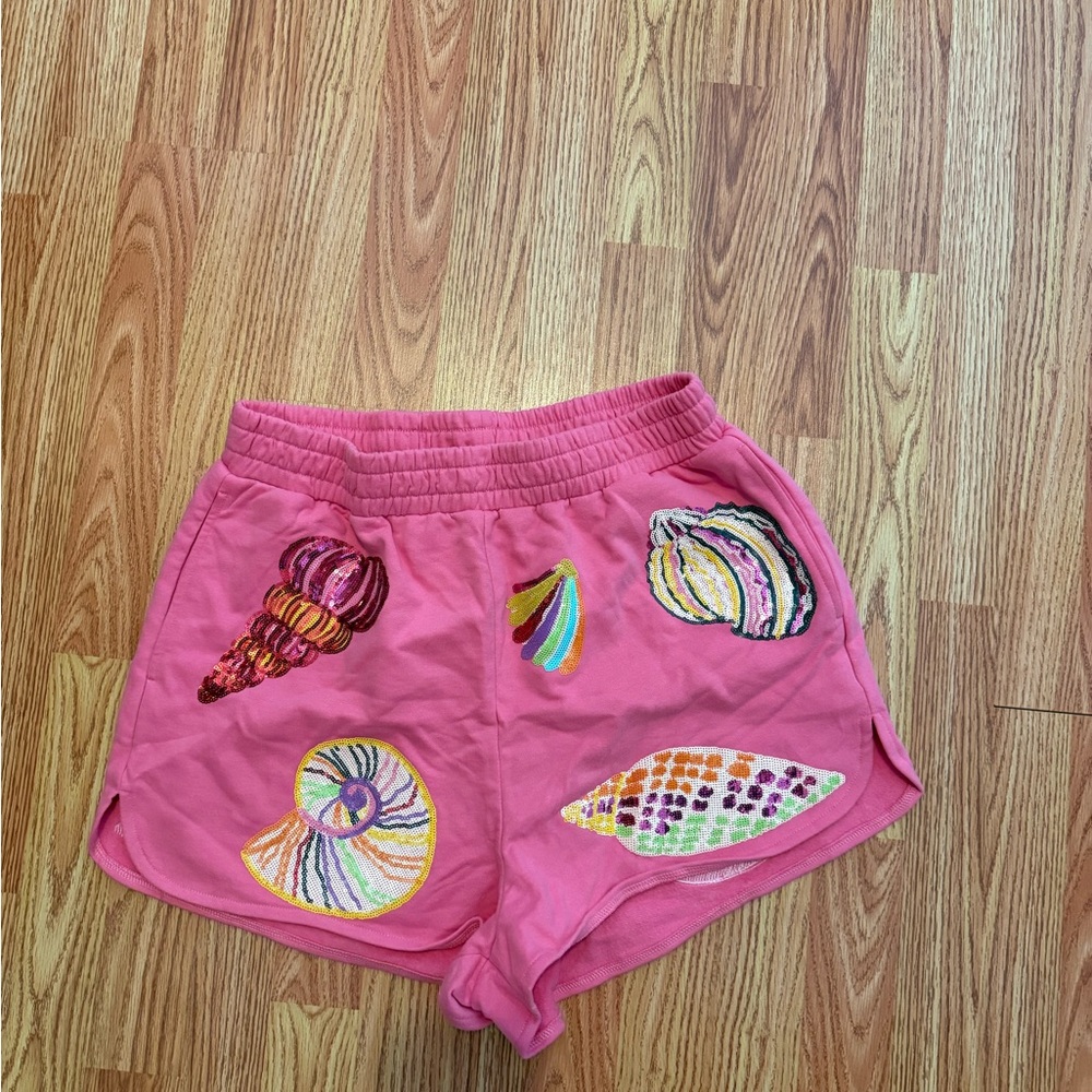 QUEEN OF SPARKLES Pink Seashell Set Large - Picture 5 of 6
